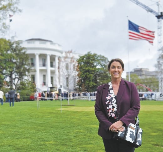 Amy at whitehouse